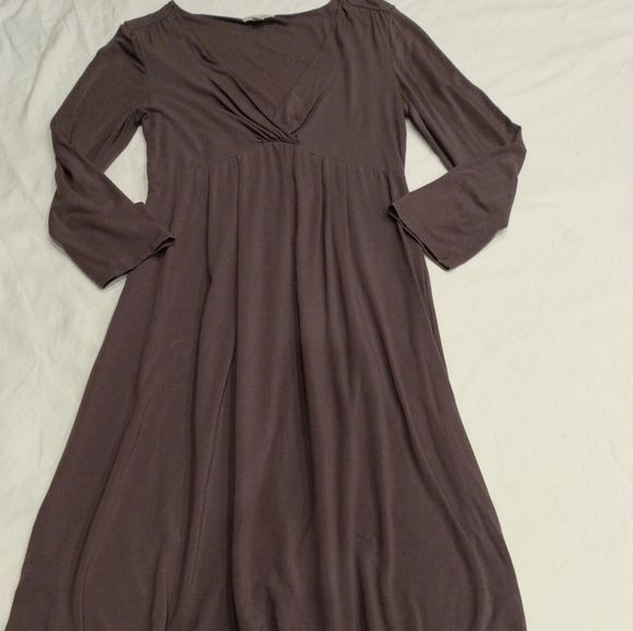 Matilda Jane S Garnet Hill Women XS Outfit London Ruffle Legging Dress Grey - Picture 2 of 15